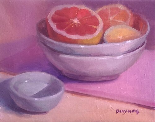 Pink Light di Eunyoung Yun, Pittura in vendita su Singulart