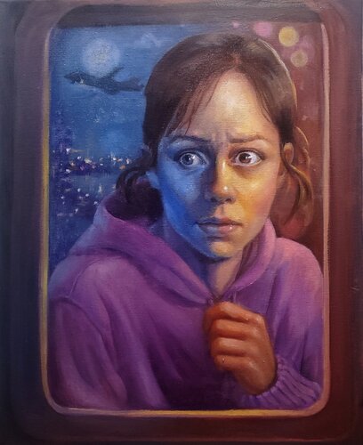 Anxiety about the new world by Eunyoung Yun, Painting for Sale on Singulart
