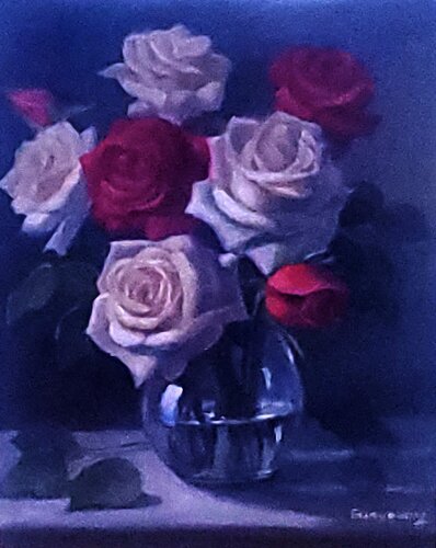 The Ecstasy of the Rose by Eunyoung Yun, Painting for Sale on Singulart