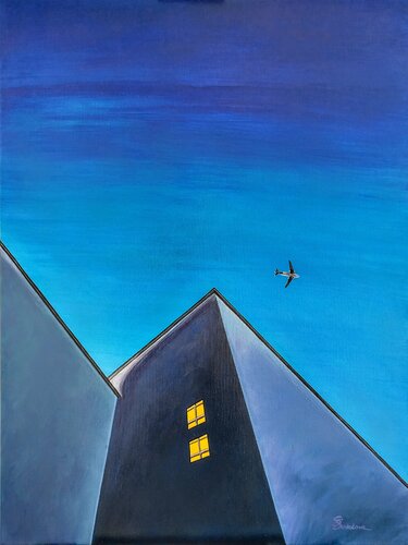 FLIGHT OF SILENCE de Svetlana Sokolova, Pintura a la venta en Singulart