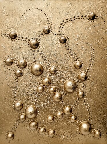 GOLDEN RHYTHM von Svetlana Sokolova, Malerei kaufen auf Singulart