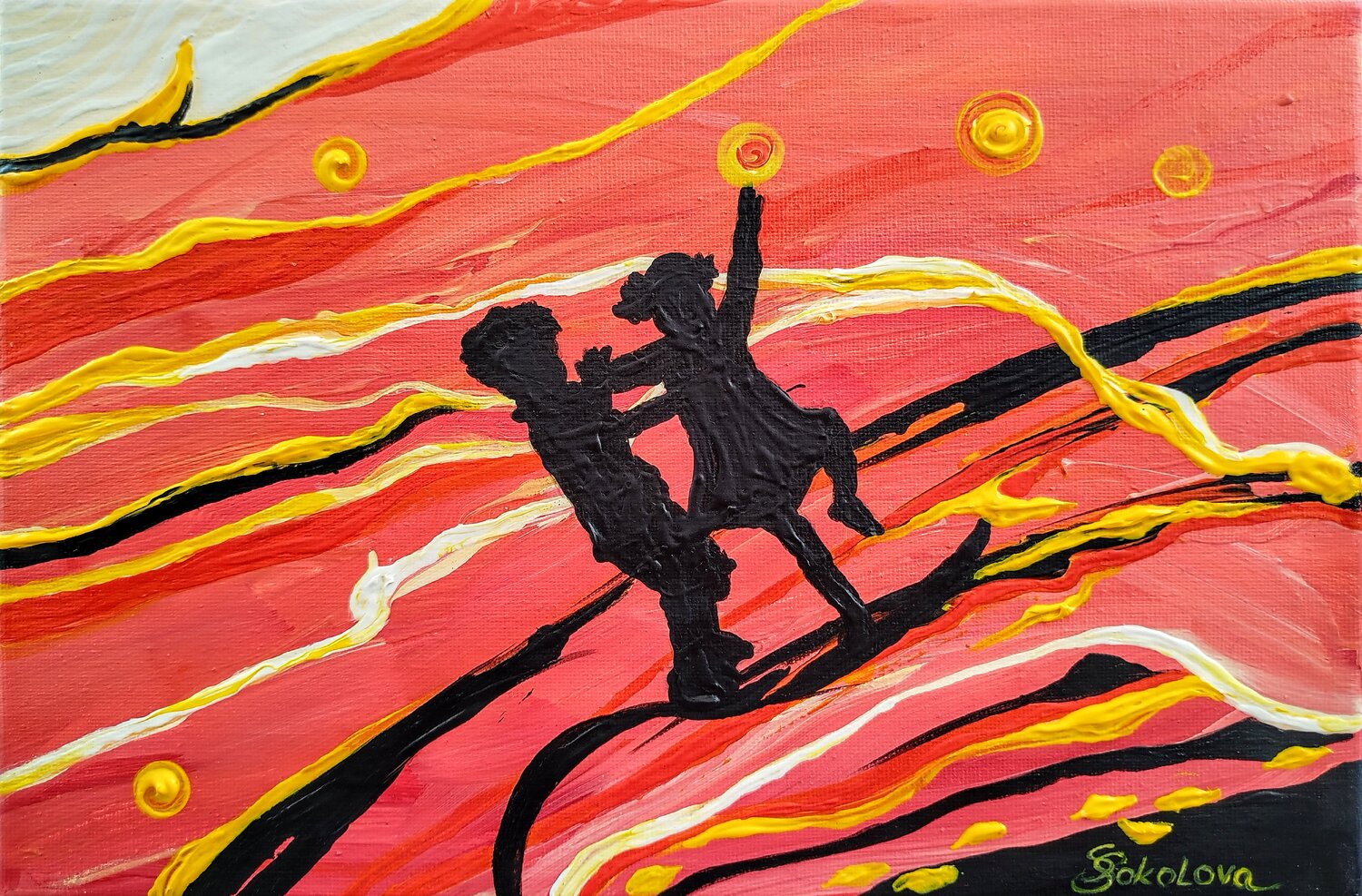 JOYFUL SUNSET DANCE Svetlana Sokolova