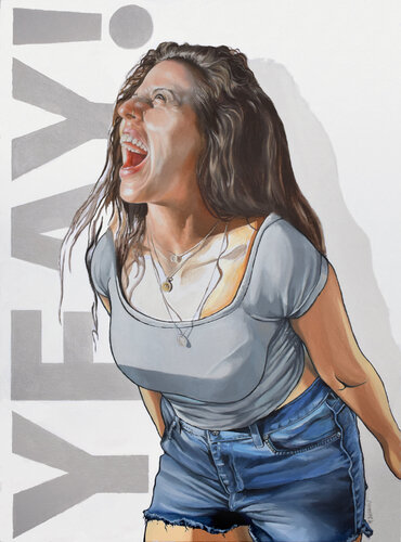 YEAY! von Michel Devanakis, Malerei kaufen auf Singulart