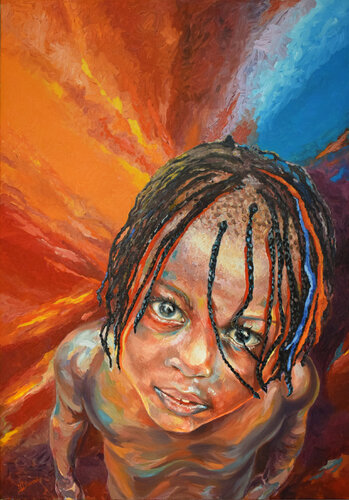 Rasta Kid de Michel Devanakis, Pintura a la venta en Singulart