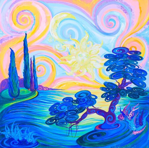 Touch de Oksana Chetverikova, Pintura a la venta en Singulart