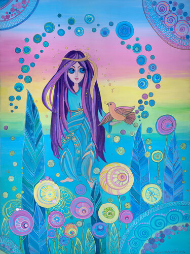 Phantasmagoria by Oksana Chetverikova, Painting for Sale on Singulart