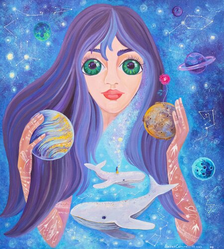 You are a unique universe Oksana Chetverikova