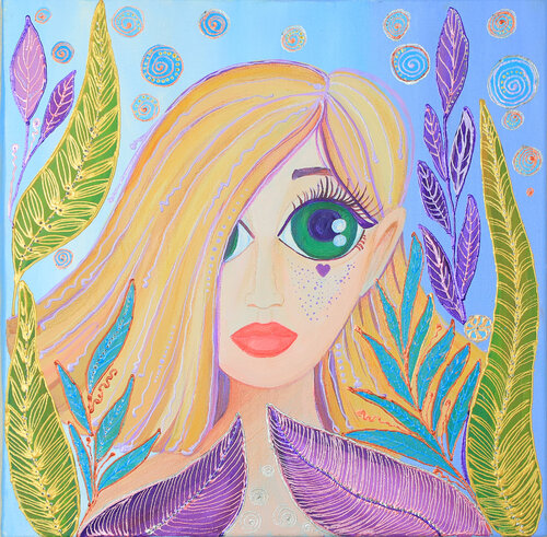 Where the Wind Is di Oksana Chetverikova, Pittura in vendita su Singulart