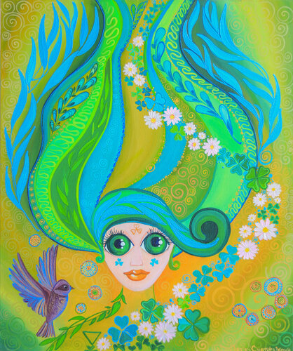 The Earth von Oksana Chetverikova, Malerei kaufen auf Singulart