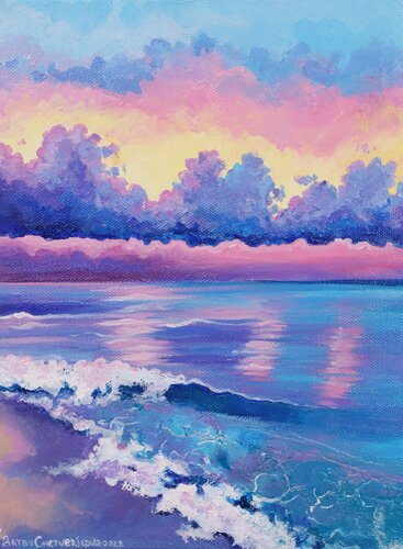 "Your horizon" by Oksana Chetverikova, 絵画 for Sale on Singulart