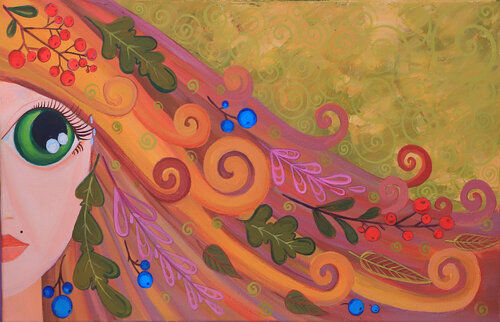 The Spicy Autumn di Oksana Chetverikova, Pittura in vendita su Singulart