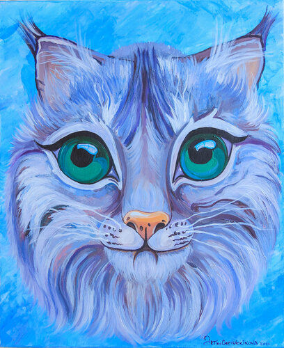 Lynx von Oksana Chetverikova, Malerei kaufen auf Singulart