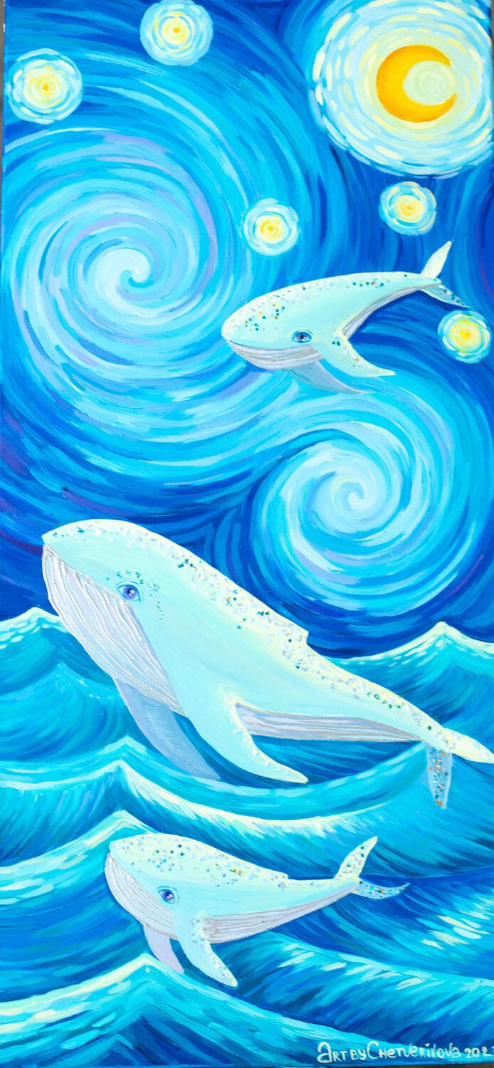 Whales Oksana Chetverikova