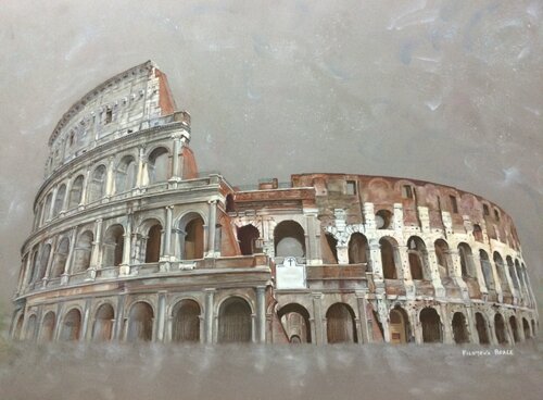 COLOSSEO van Filomena Reale, Schilderij te koop op Singulart