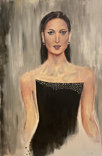 L'ELEGANZA DEL SILENZIO von Filomena Reale, Malerei kaufen auf Singulart