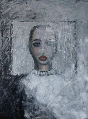 Clouds in my head von Mieke Van Cauter, Malerei kaufen auf Singulart