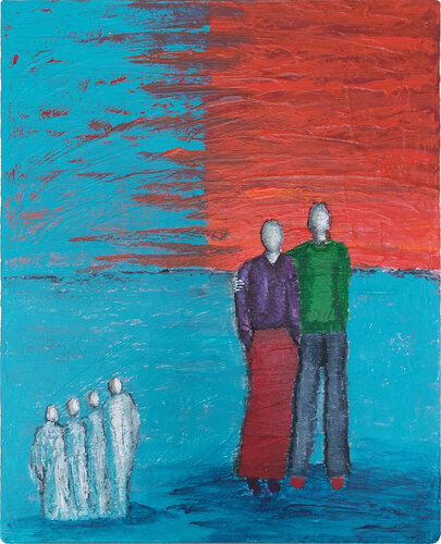 Looking back von Mieke Van Cauter, Malerei kaufen auf Singulart