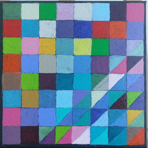 Diversiteit #13 von Mieke Van Cauter, Malerei kaufen auf Singulart