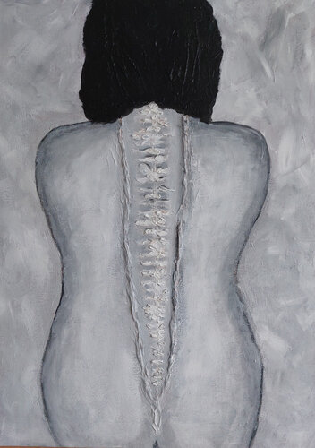 The perfect imperfection von Mieke Van Cauter, Malerei kaufen auf Singulart
