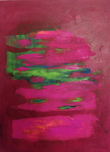 Hidden Vibrance von Mieke Van Cauter, Malerei kaufen auf Singulart