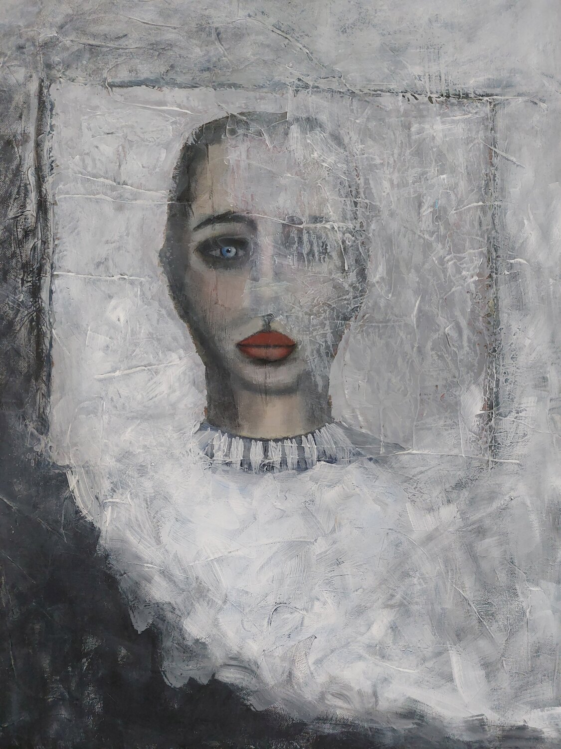 Portrait #3 Clouds in my head Mieke Van Cauter