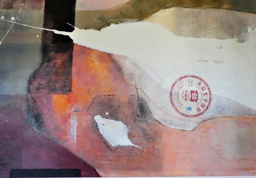 "asian spirit" von Monika Stoffel, Malerei kaufen auf Singulart