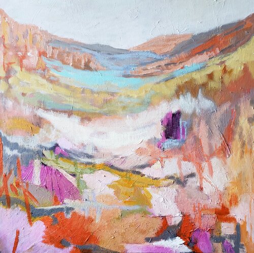I will myself van Birgit Huttemann-Holz, Schilderij te koop op Singulart