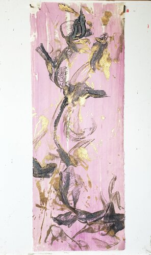Fleur I van Birgit Huttemann-Holz, Werk op papier te koop op Singulart