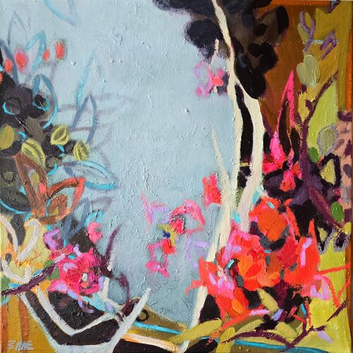 Under the Trees von Birgit Huttemann-Holz, Malerei kaufen auf Singulart