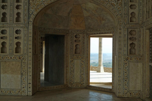 Internal hall 3, the Red Fort, Agra John Brooks