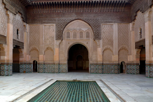 Pool and Peace of the mosque John Brooks