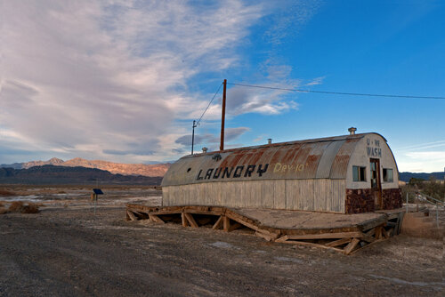 Abandoned Laundry#1 on Route #66 by John Brooks, Photography for Sale on Singulart