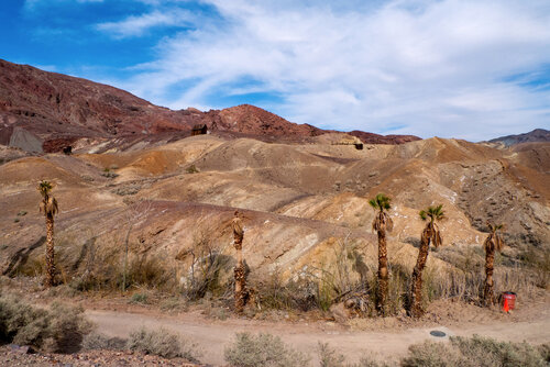 Edge of the desert mountains John Brooks