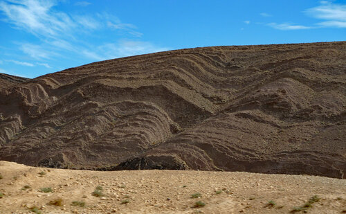 Folds of lava John Brooks