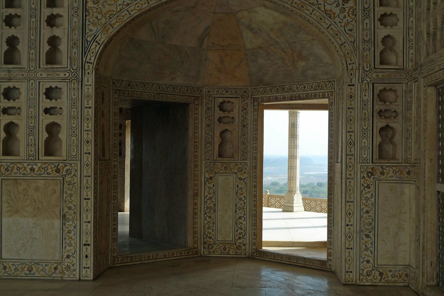 Internal hall 3, the Red Fort, Agra John Brooks