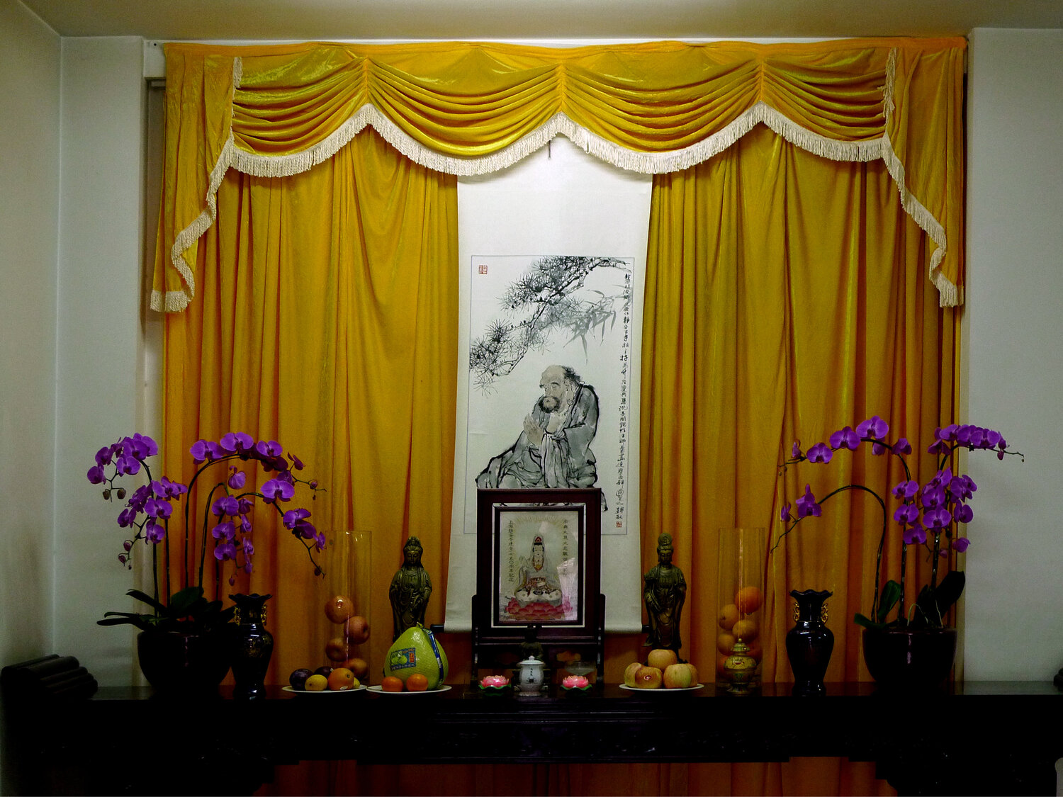 Buddhist Shrine by John Brooks (2021) Photography Digital on Paper