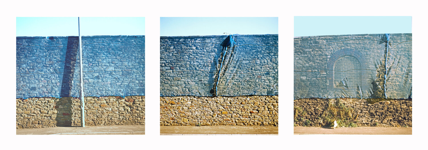 Shrouded wall John Brooks