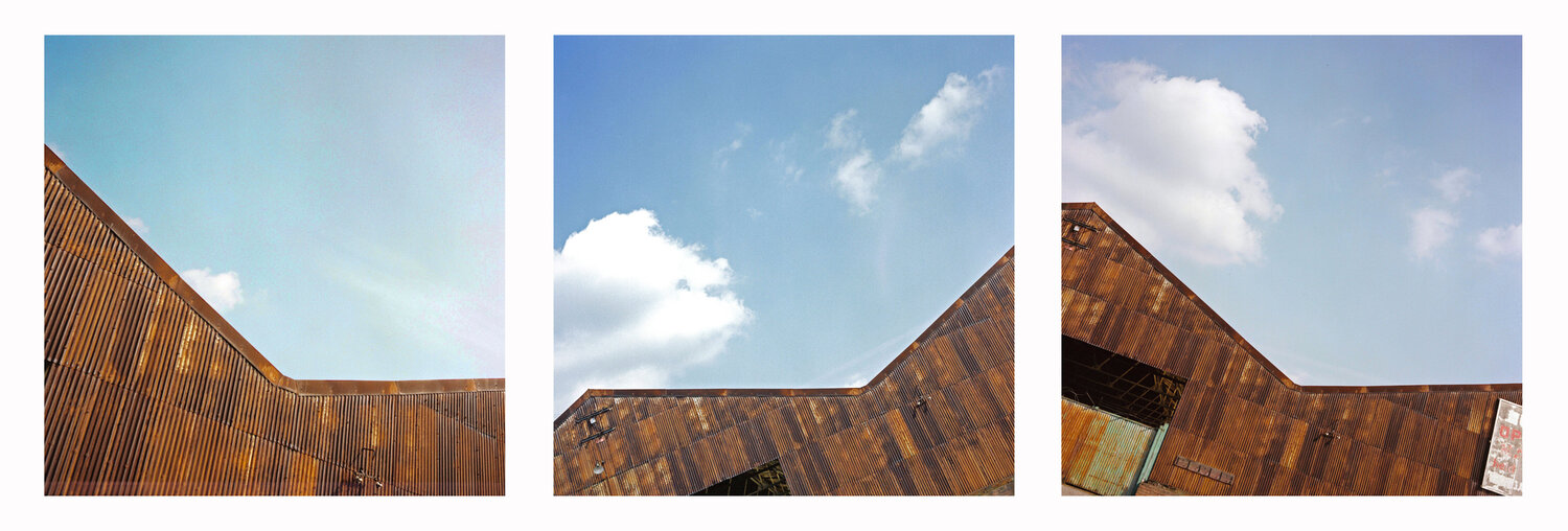 Rusty warehouses John Brooks