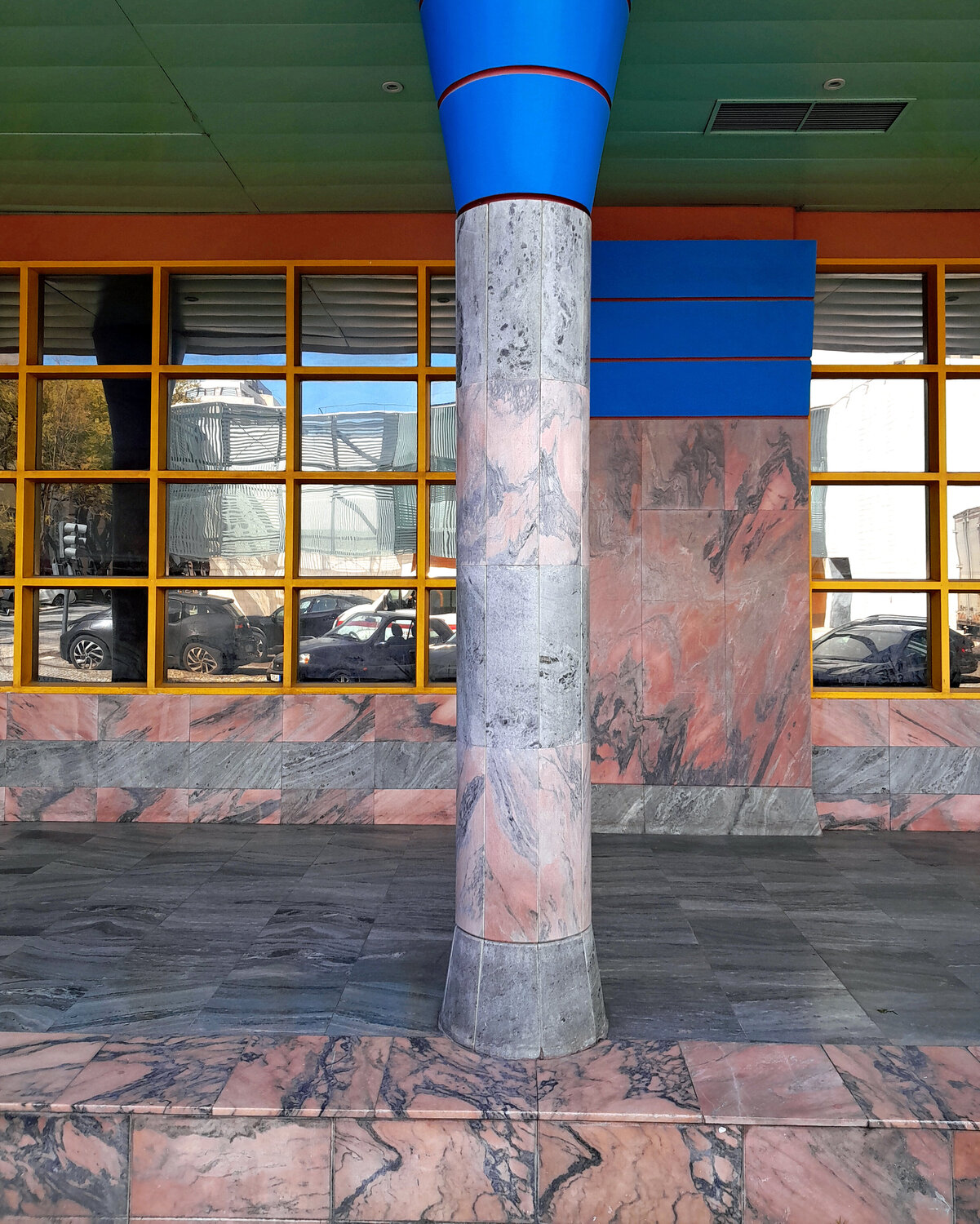 Blue Column John Brooks
