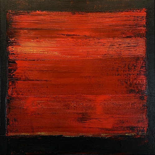 New Lava Field no. 2124 by Klara Gunnlaugsdottir, Painting for Sale on Singulart