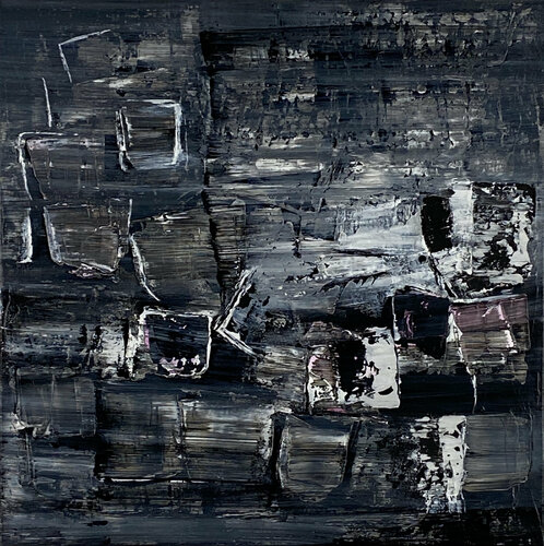 Beyond Black and White no. 2151 von Klara Gunnlaugsdottir, Malerei kaufen auf Singulart