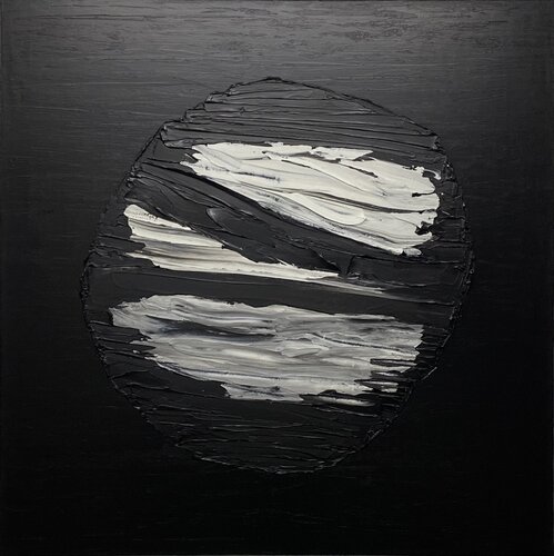 Black and White no.2212 by Klara Gunnlaugsdottir, Painting for Sale on Singulart