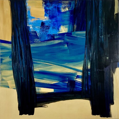 Warm Light | Abstract No.2241 di Klara Gunnlaugsdottir, Pittura in vendita su Singulart