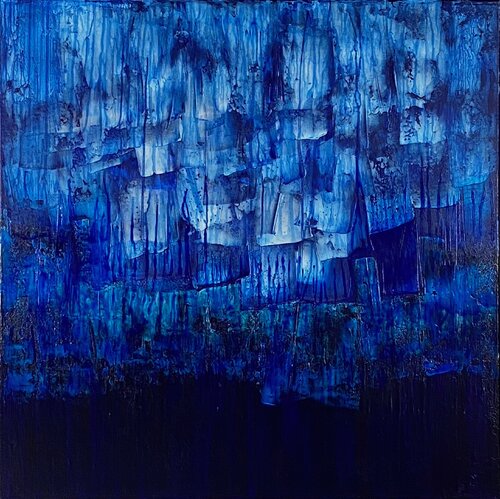 Melting Ice no 2075 di Klara Gunnlaugsdottir, Pittura in vendita su Singulart