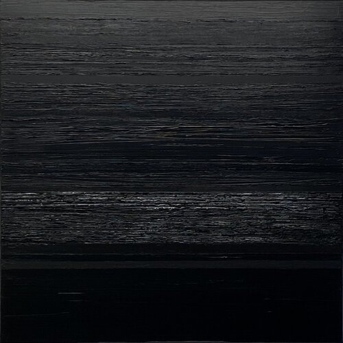 Black and More no. 2260 by Klara Gunnlaugsdottir, Painting for Sale on Singulart
