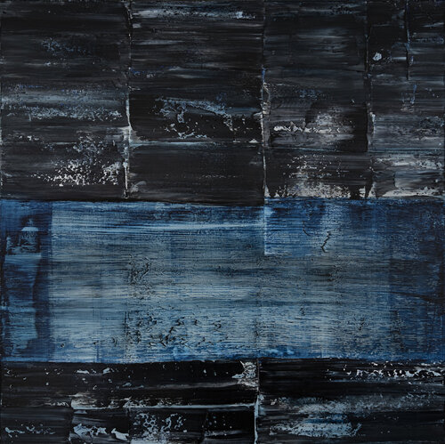 Blue Charm no. 2261 by Klara Gunnlaugsdottir, Painting for Sale on Singulart