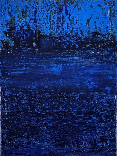 Bluegreen | Abstract No.2012 by Klara Gunnlaugsdottir, Painting for Sale on Singulart