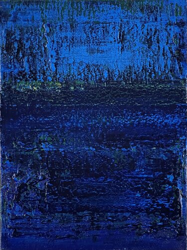 Bluegreen | Abstract No.2011 by Klara Gunnlaugsdottir, Painting for Sale on Singulart