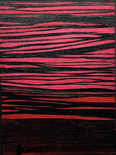 Summer Nights | Abstract No.2361 di Klara Gunnlaugsdottir, Pittura in vendita su Singulart