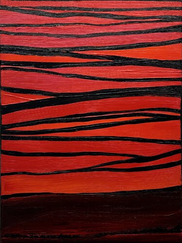 Summer Nights | Abstract No.2364 di Klara Gunnlaugsdottir, Pittura in vendita su Singulart